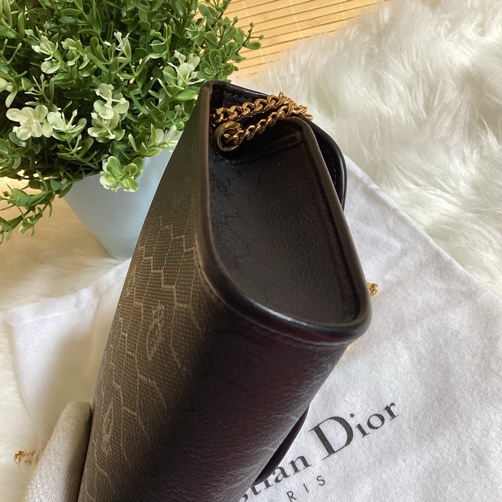 Dior Pre-owned 1980-1990s Mini Honeycomb Chain Shoulder Bag In - Picture 6 of 15